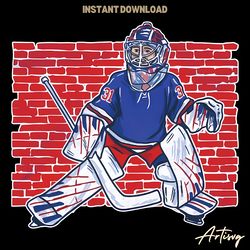 brick wall new york rangers hockey nhl png