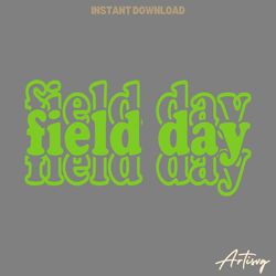 retro field day last day of school svg digital download files