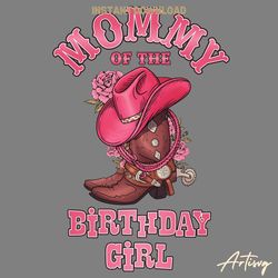 mommy of the birthday girl png digital download files
