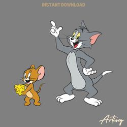 tom and jerrys svg cartoon instant download 1