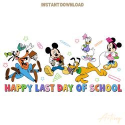 happy last day of school disney friends png