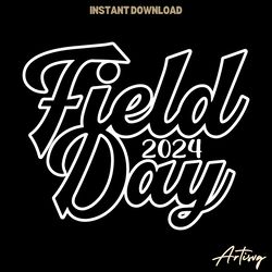 retro school field day 2024 svg digital download files