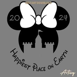 2024 happiest place on earth minnie mouse png