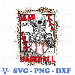 dead inside but its baseball season png