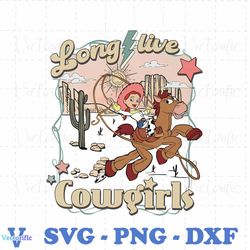 pixar toy story jessie long live cowgirls png