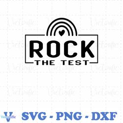 rock the test motivational quote png