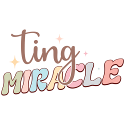ting miracle baby png sublimation