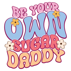 sugar daddy quote svg png design