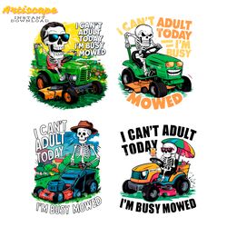 i cant adult today im busy mowed png bundle