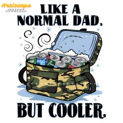 like a normal dad but cooler iced bag png