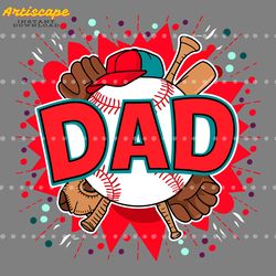 baseball dad softball dad life png digital download files