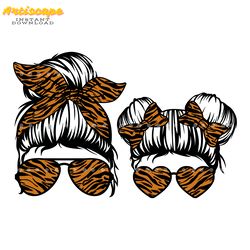 tiger mom life svg digital download files