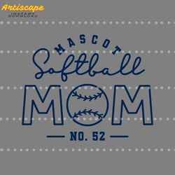 softball mom svg digital download files