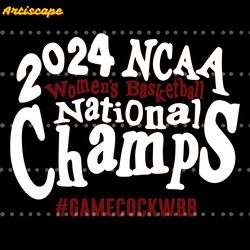 ncaa 2024 womens basketball national champs south carolina gamecocks