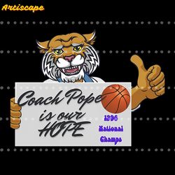 coach pope is our hope kentucky wildcats basketball png