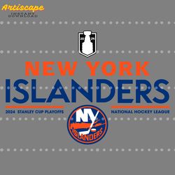 new york islanders hockey 2024 stanley cup playoffs svg