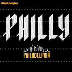 philadelphia phillies skyline svg digital download