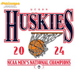 uconn huskies net 2024 ncaa mens basketball national champions svg