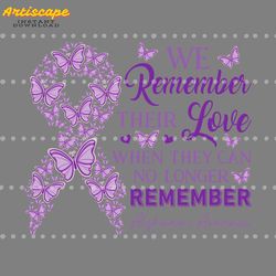 we remember their love png digital download files