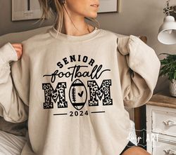 leopard senior football mo mom svg, leopard, mom shirt, design for tumbler, football svg,