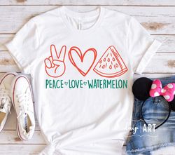 peace love l download, sweet svg,doodle watermelon s