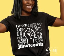 juneteenth svg png, black 1865 svg, culture svg, free-ish svg, juneteenth shirt, freedom svg, pe