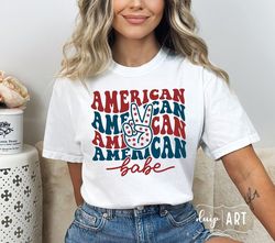 american babe svg png, 4th of july svg, patriotic svg, american vibes, independence day svg, fourth of july,peace americ