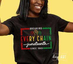 juneteenth svg png, every chain since 1865 svg, juneteenth 1865 svg, free-ish svg, black woman svg, melanin, black histo