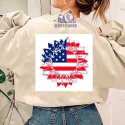 sunflower american flag, sunflower svg, sunflower shirt, american flag,4th of july,independence day,american flag,usa pa