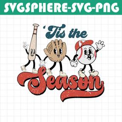 tis the season png, retro baseball png, baseball cartoon png, funny baseball png, sports png, baseball png for kids