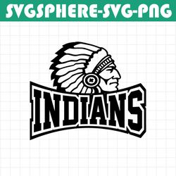 indians svg, indian svg, indians mascot png, indians png, indian png, cricut silhouette file, s