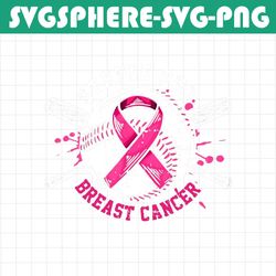 strike out breast cancer png, pink breast cancer baseball png, pink ribbon png, pink ca