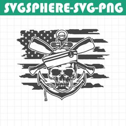 us marine navy skull svg | sailman clipart | sailor dad gift idea dxf | military shirt png | soldier cutfile | vet