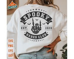 spooky babes club svg, halloween svg, spooky svg, spooky season svg, funny halloween svg, witch svg, spooky vibes svg, h