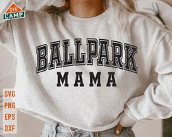 ballpark mama svg, play ball svg, baseball mom svg, baseball svg, baseball mama svg, sports mom svg, baseball shirt svg,