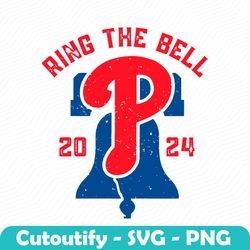 ring the bell 2024 philadelphia phillies svg