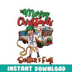 cousin eddie merry christmas shitters full png download