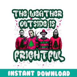 horror guys the weather outside is frightful png file