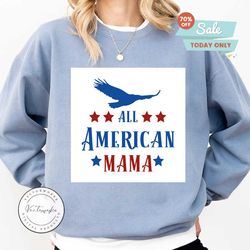 all american mama svg, 4th of july svg, independence day svg, usa svg, memorial day svg, patriotic