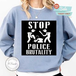 stop police brutality svg files for silhouette, files for cricut, svg, dxf, eps, png instant download