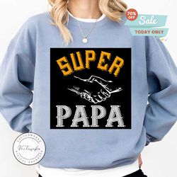 super papa svg files for silhouette, files for cricut, svg, dxf, eps, png instant downloadl