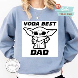 yoda best dad, yoda dad, baby yoda, star wars svg, dxf, eps, png instant download
