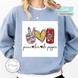 peace love dr pepper svg files for silhouette, files for cricut, svg, dxf, eps, png instant download