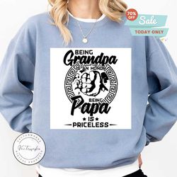 being grandpa is an honor being papa is priceless, father's day, papa svg, svg, dxf, eps, png instant download