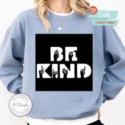 be kind svg files for silhouette, files for cricut, svg, dxf, eps, png instant downloada