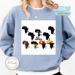 africa silhouette svg, africa map bundle svg, dxf, eps, png instant download