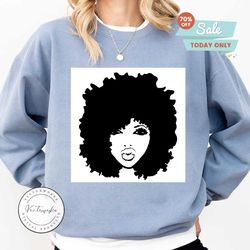 afro woman svg files for silhouette, files for cricut, svg, dxf, eps, png instant downloadb