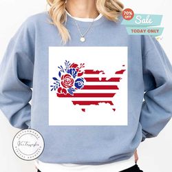floral american flag,4th of july svg,independence day,american flag,usa patriotism, happy 4th of july svg,independence day svg,patriotic svg,