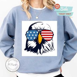 patriotic eagle with sunglasses, 4th of july svg,fourth of july,independence day,american flag,usa patriotism, happy 4th of july svg,independence day svg,