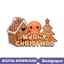 merry christmas gingerbread png